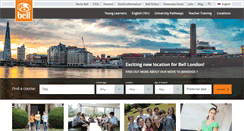 Desktop Screenshot of bellenglish.com